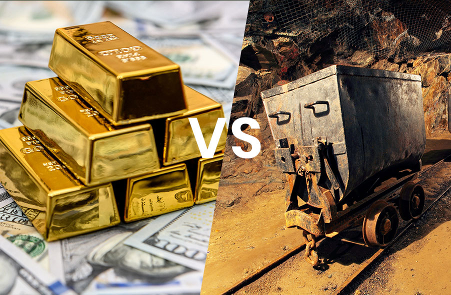 gold and gold mining stocks