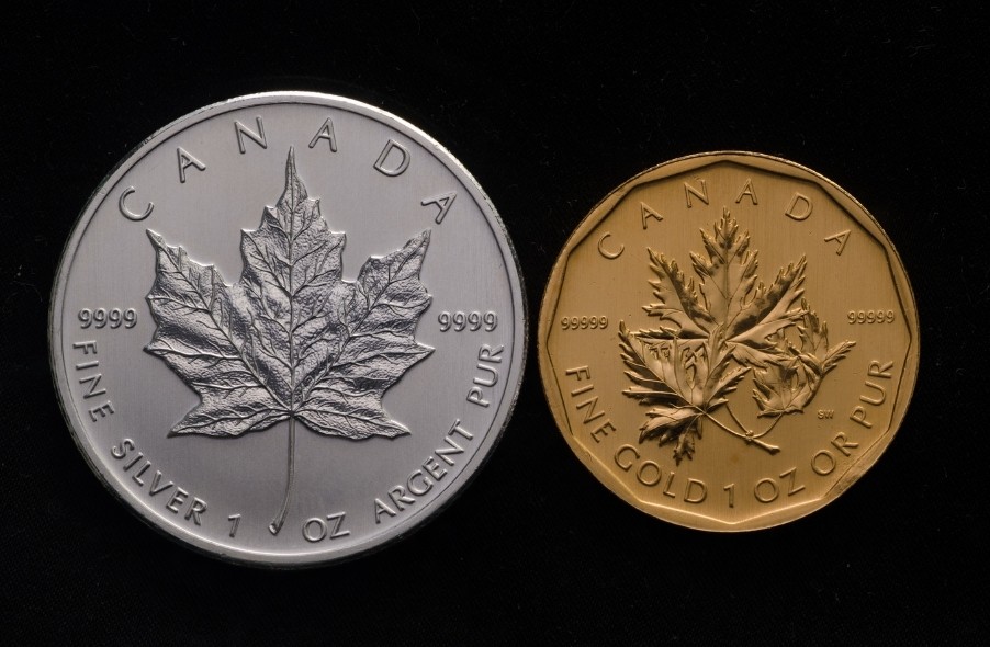 canadian maple leaf coins