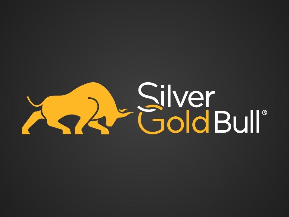 silver gold bull logo