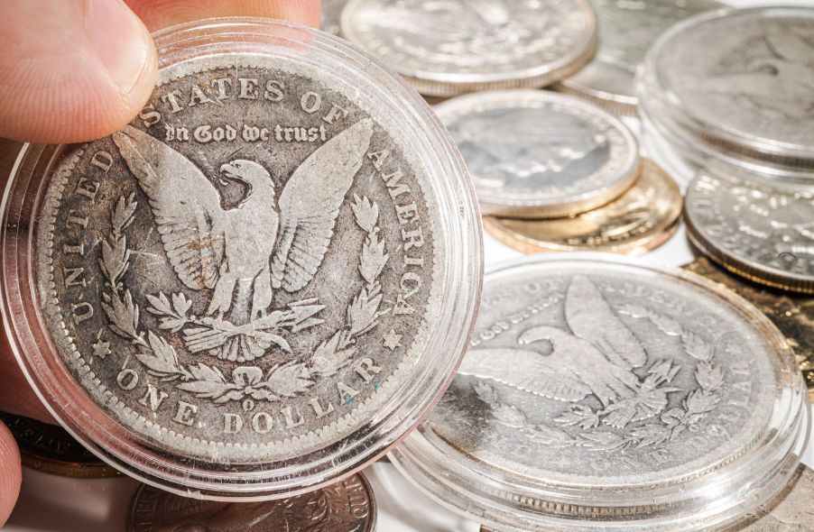 different types of collectible coins
